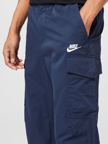 Nike Sportswear Zúžený Kapsáče – modrá