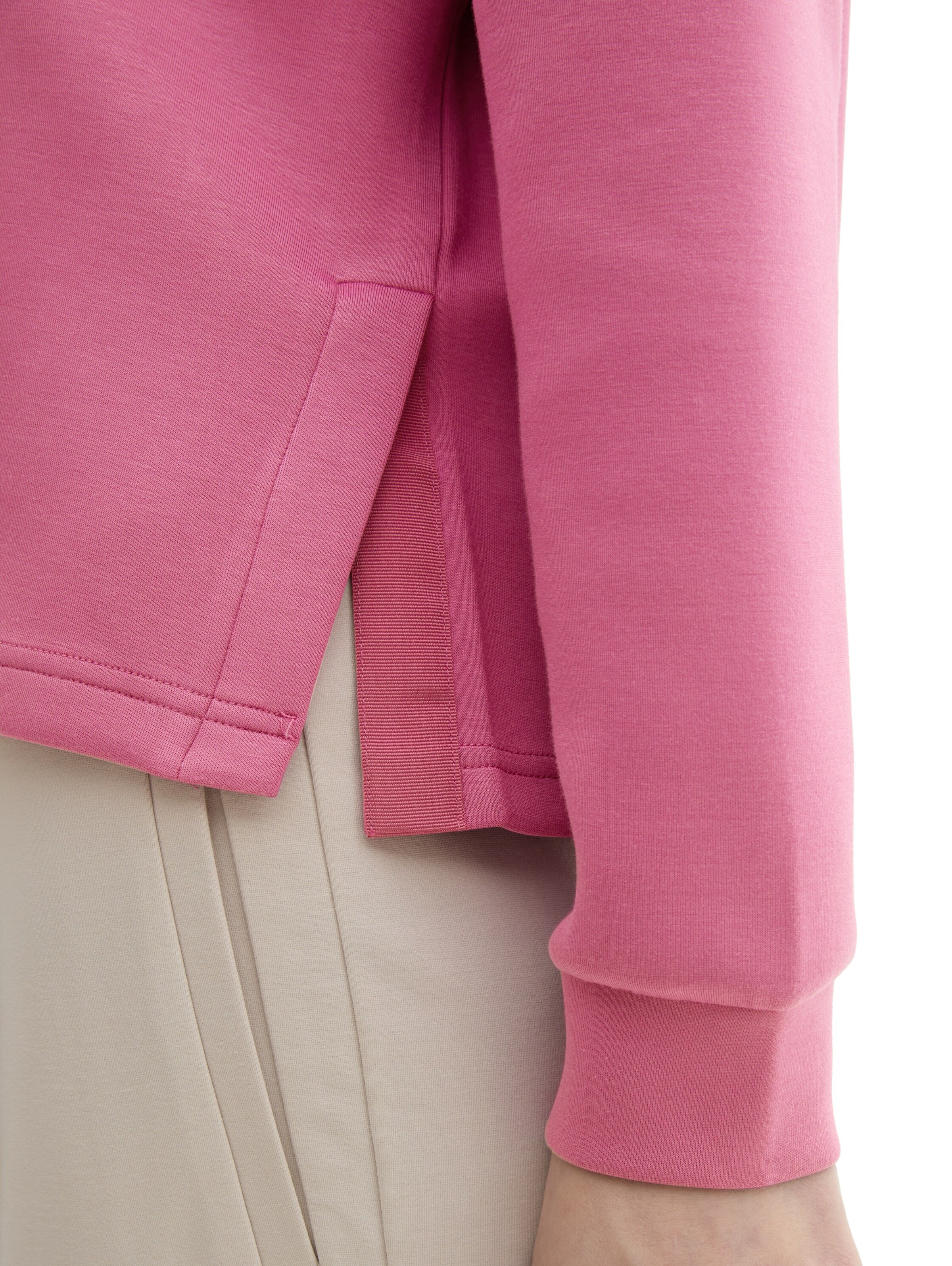 TOM TAILOR Sweatshirt in Pink