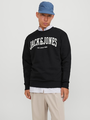 JACK & JONES Bluzka sportowa 'JOSH' w kolorze czarny: przód