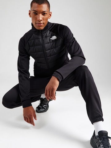 Giacca di felpa sportiva 'Reaxion 2.0' di THE NORTH FACE in nero: frontale