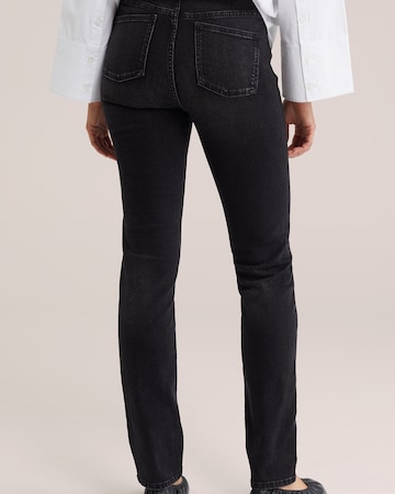 WE Fashion - Slimfit Vaquero en negro
