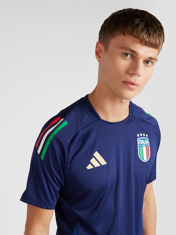 ADIDAS PERFORMANCE - Camiseta de fútbol 'Italy Tiro 24' en azul