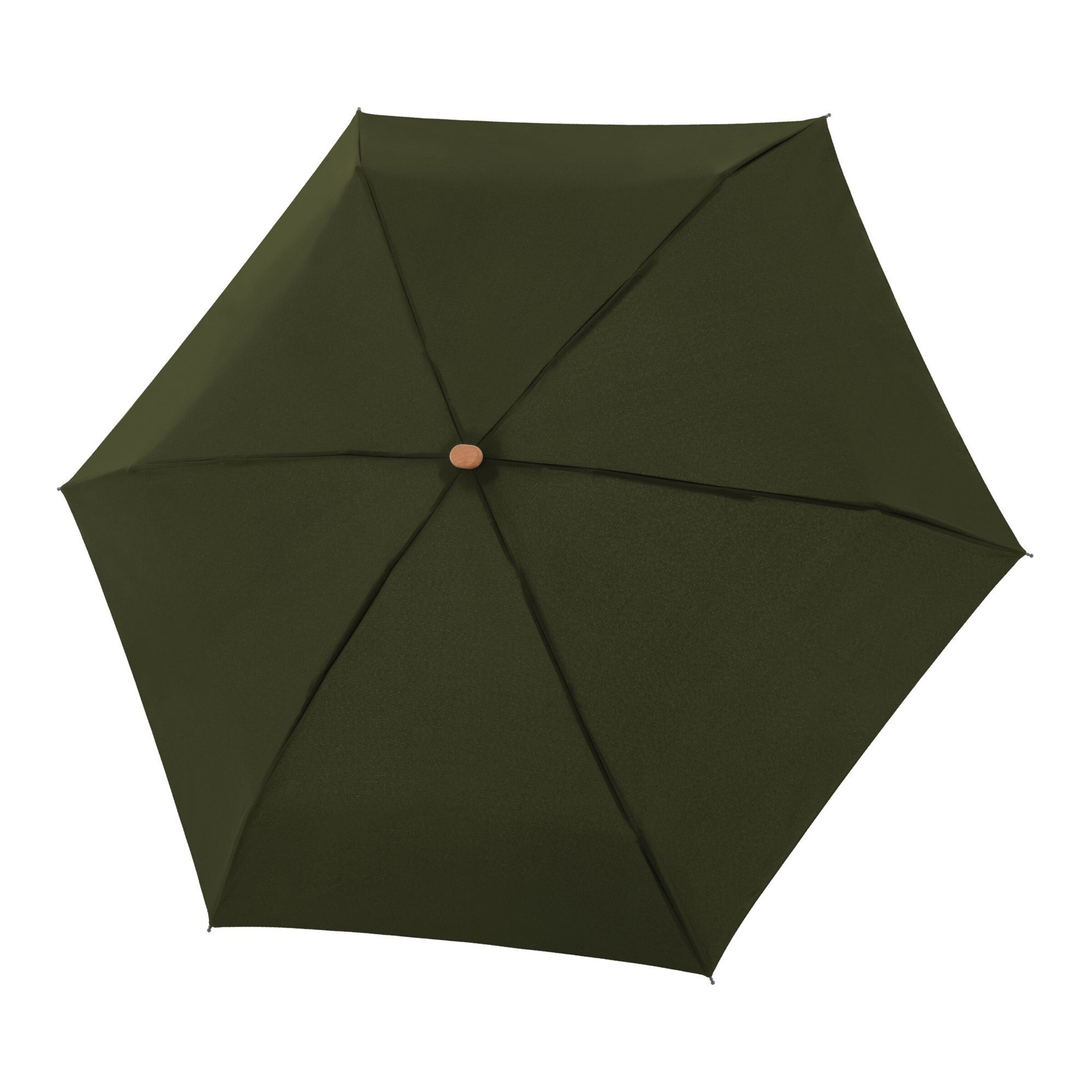Doppler Paraplu 'Nature Mini' in Groen: voorkant