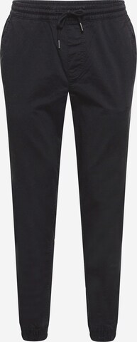 JACK & JONES Дънки Tapered Leg Панталон 'Gordon Lane' в черно: отпред