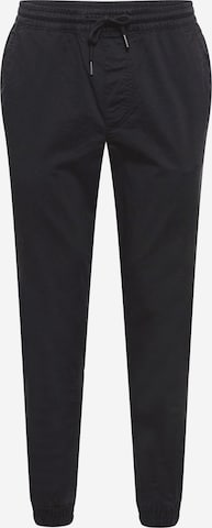 Tapered Pantaloni 'Gordon Lane' di JACK & JONES in nero: frontale