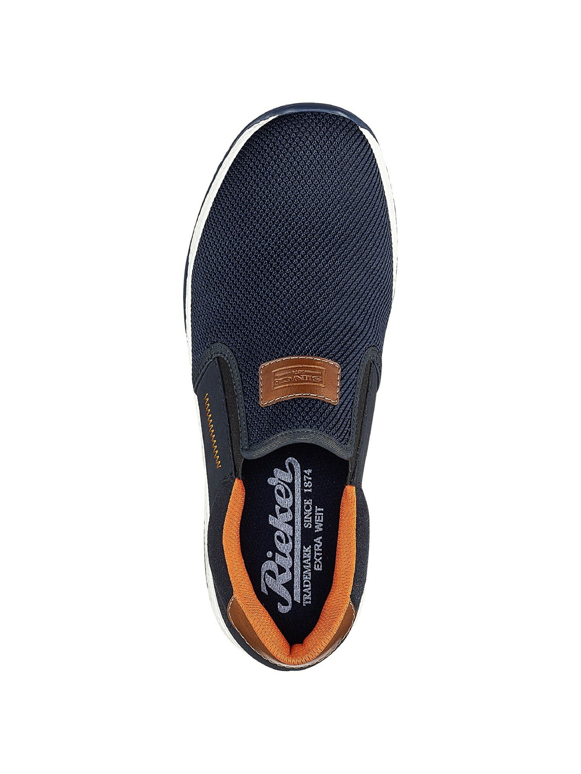 Slip on Rieker en bleu