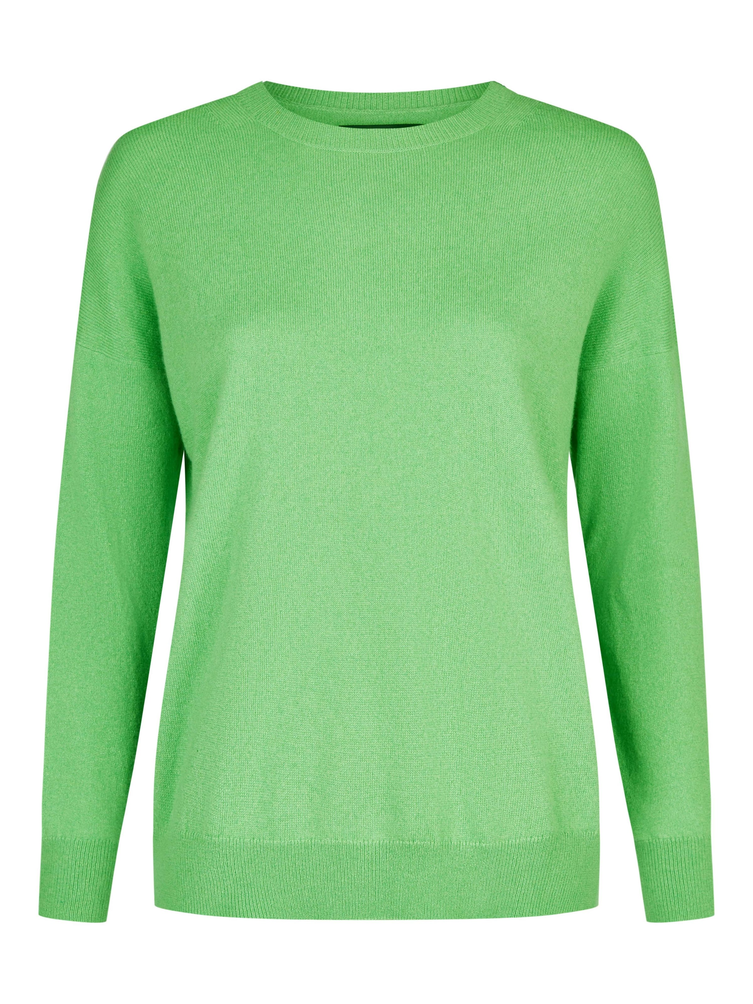 Funk since 1776 Pullover 'Kaschmir'‌‌‌‌‌‌‌‌ in Grün: Vorderseite