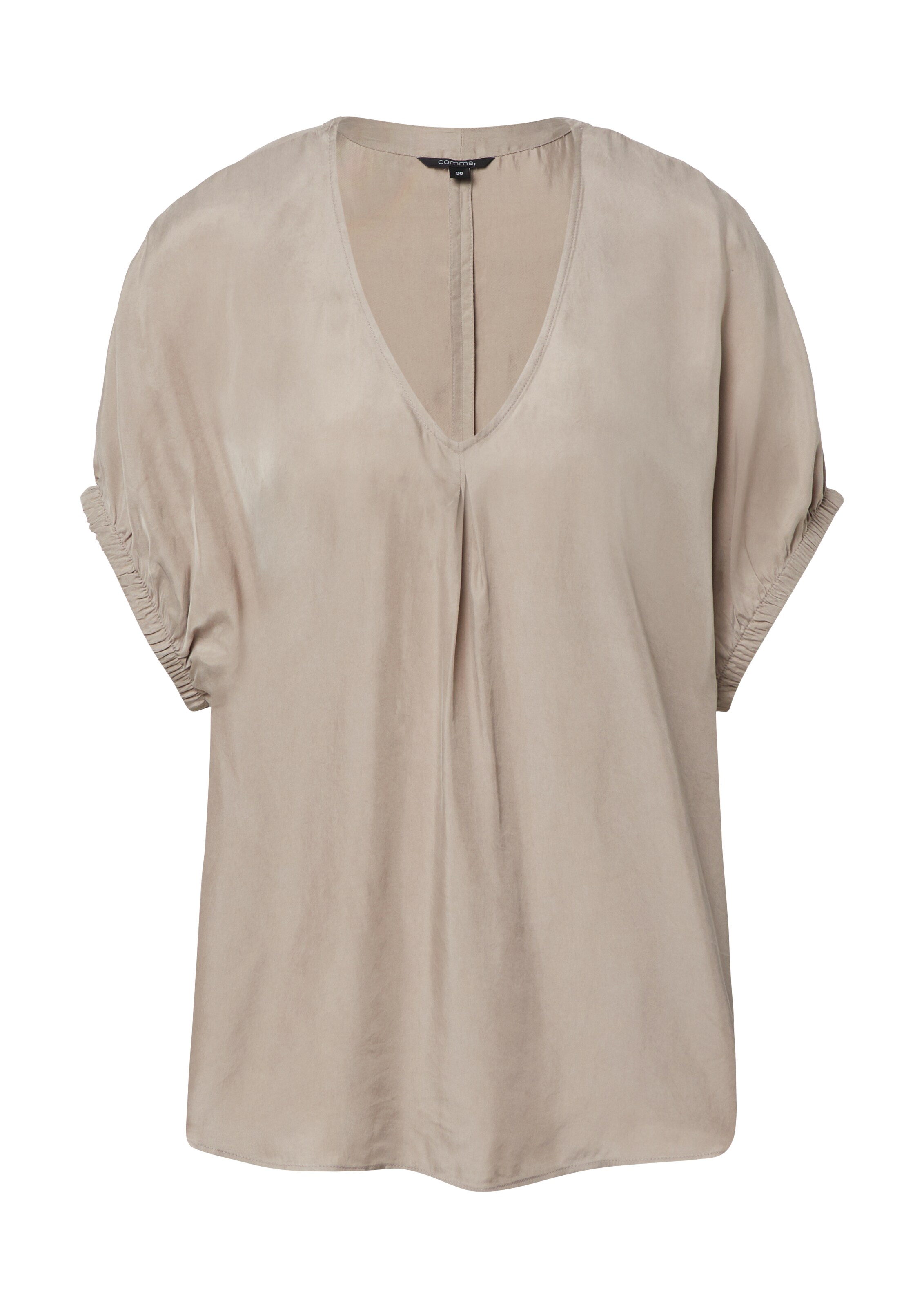 Chemisier COMMA en beige : devant