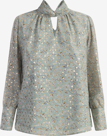 faina Blouse in Groen: voorkant