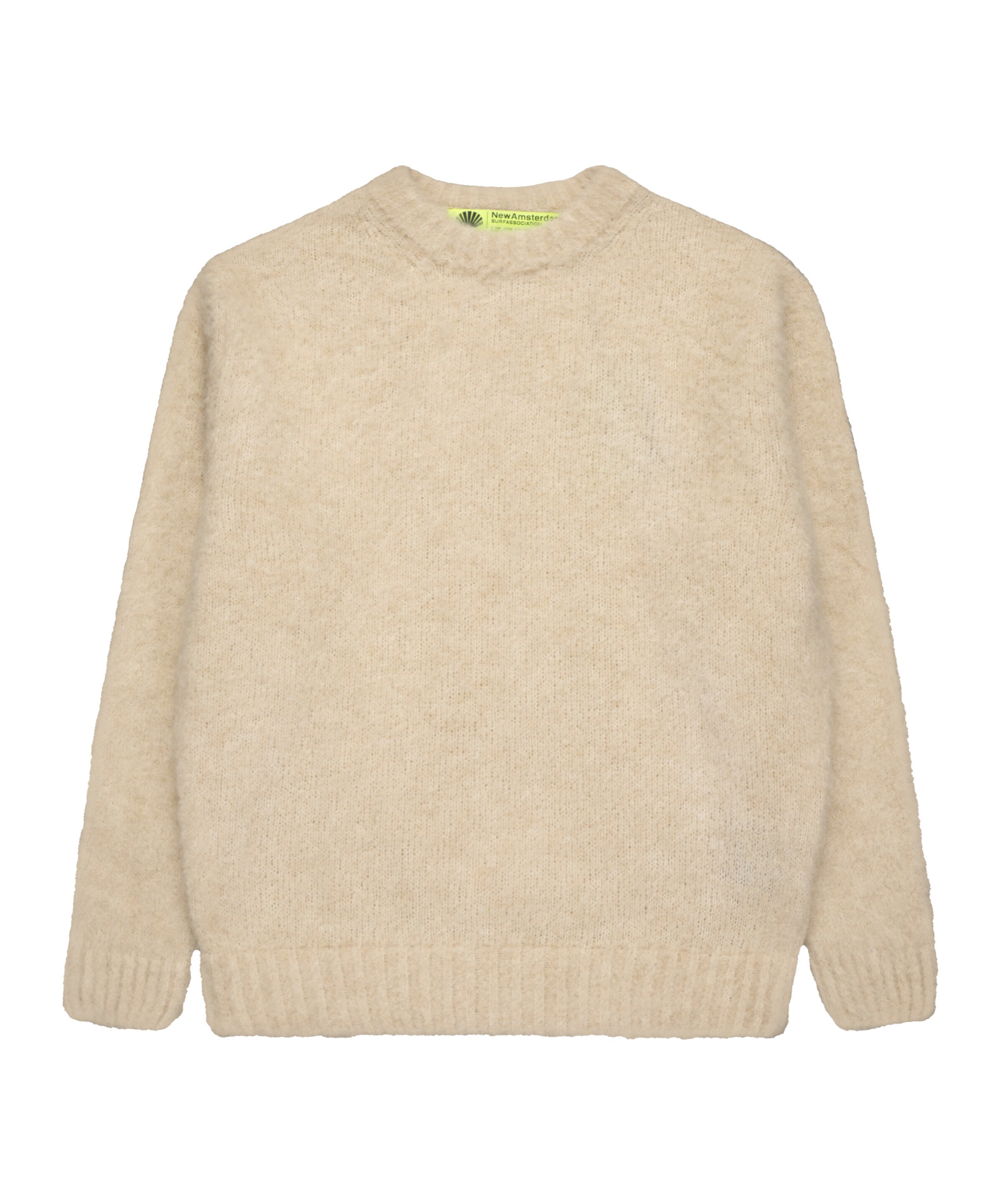 New Amsterdam Surf Association Trui in Beige: voorkant