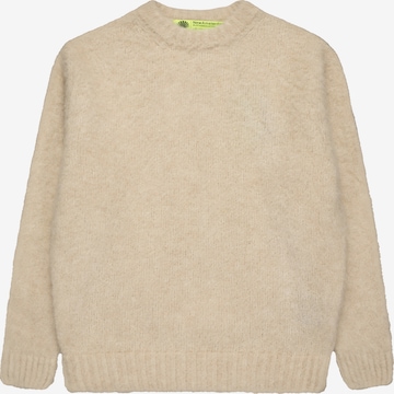 New Amsterdam Surf AssociationPulover - bež boja: prednji dio