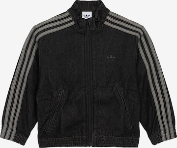 ADIDAS ORIGINALS Välikausitakki 'FIREBIRD' värissä musta: etupuoli