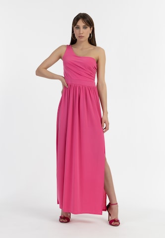 faina Платье в Ярко-розовый: спереди