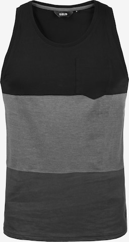 !Solid Tanktop 'Minho' in Grau: predná strana