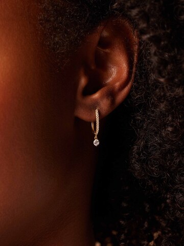 Lucardi Earrings 'Chic' in Gold: front