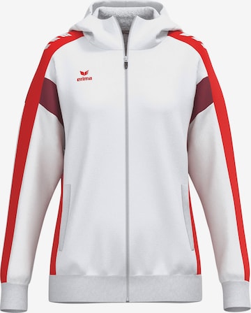 ERIMA Sportjacke in Weiß: Vorderseite