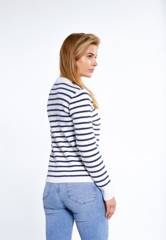 DreiMaster Maritim Sweater in White