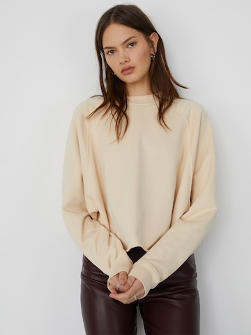 LeGer by Lena Gercke Sweatshirt 'Tessa' in Beige: front