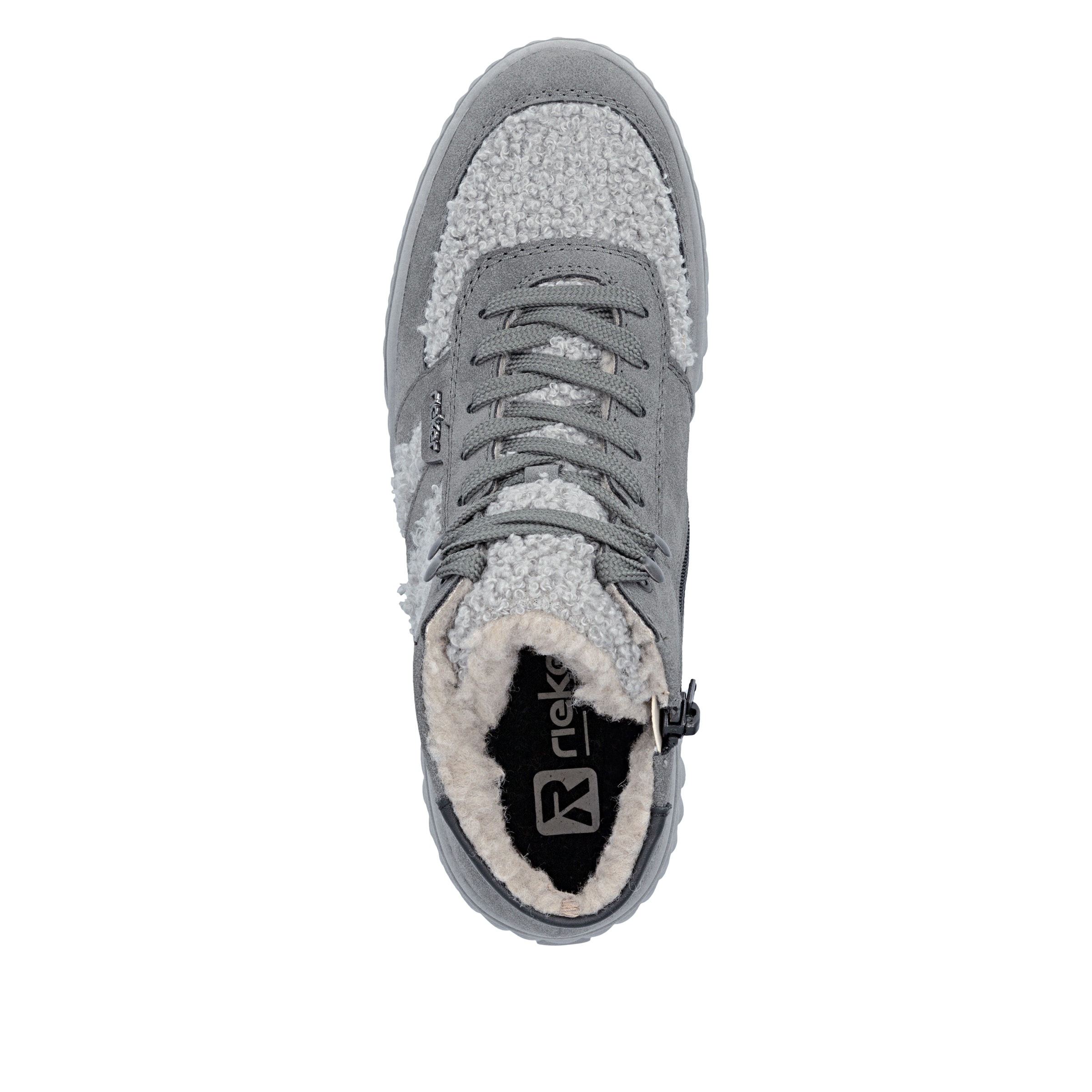 Baskets hautes Rieker en gris