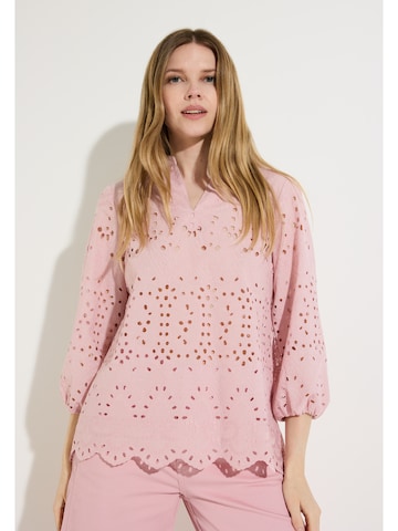 MORE & MORE Blouse in Pink: front
