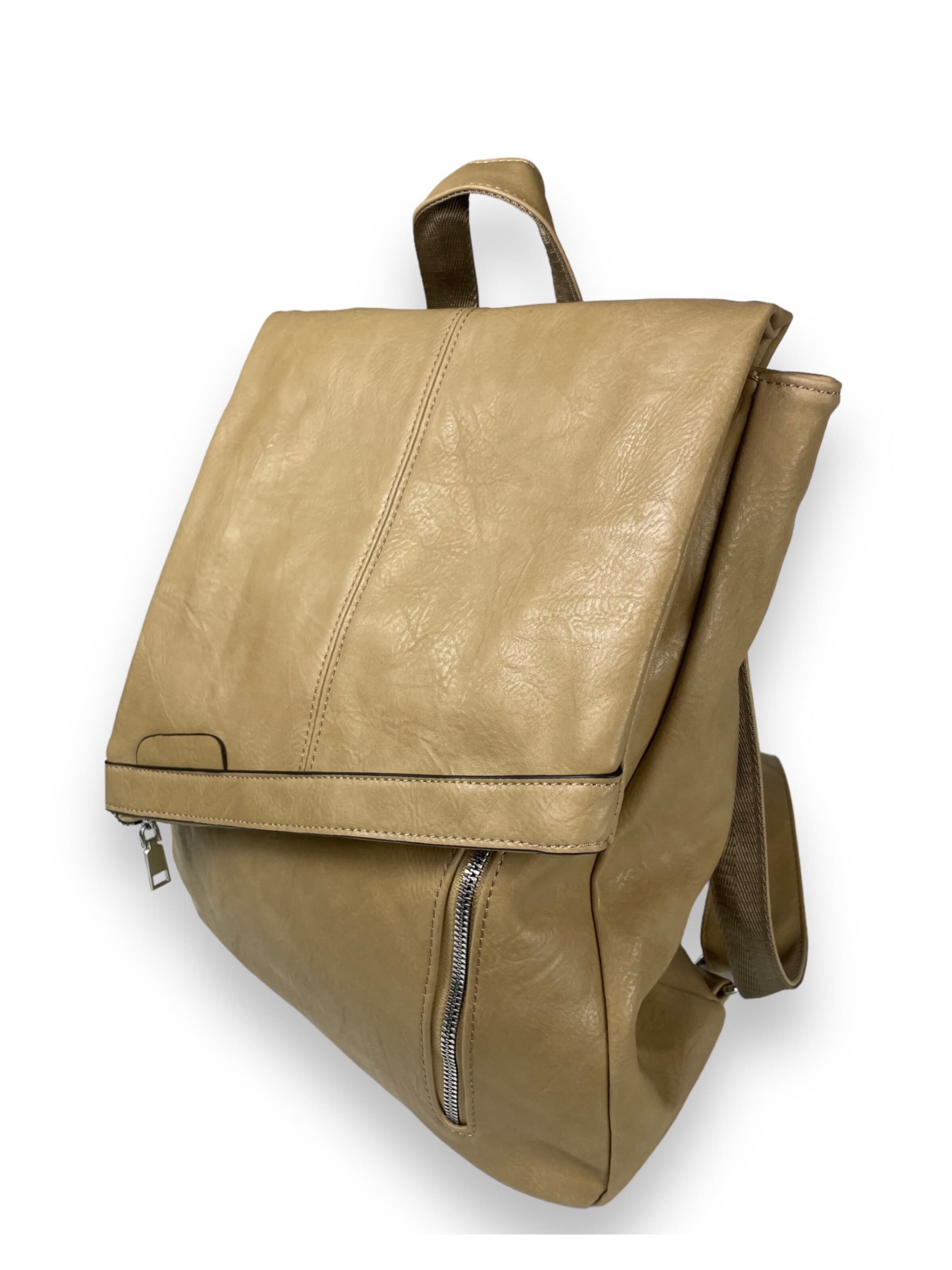 Kumixi - Mochila '2in1 Rucksacktasche' en beige