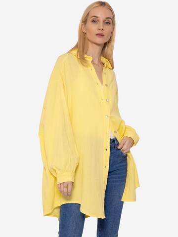 SASSYCLASSY Bluse in Gelb