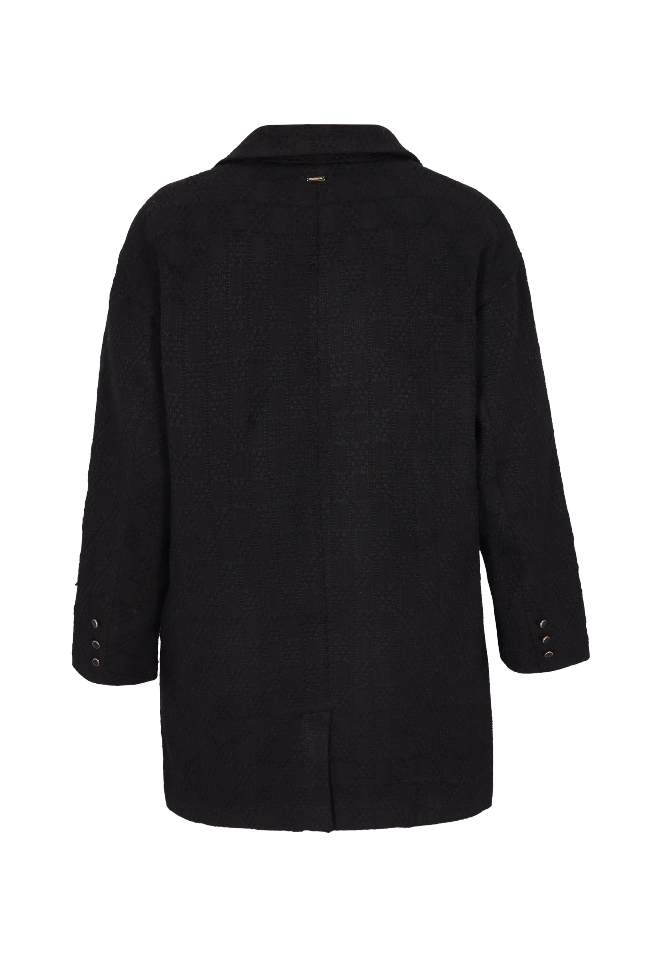 DreiMaster Klassik - Abrigo de entretiempo en negro