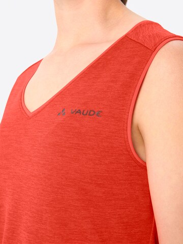 VAUDE Sporttop 'Essential' in Rot