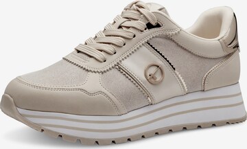 TAMARIS Sneaker in Beige: predná strana