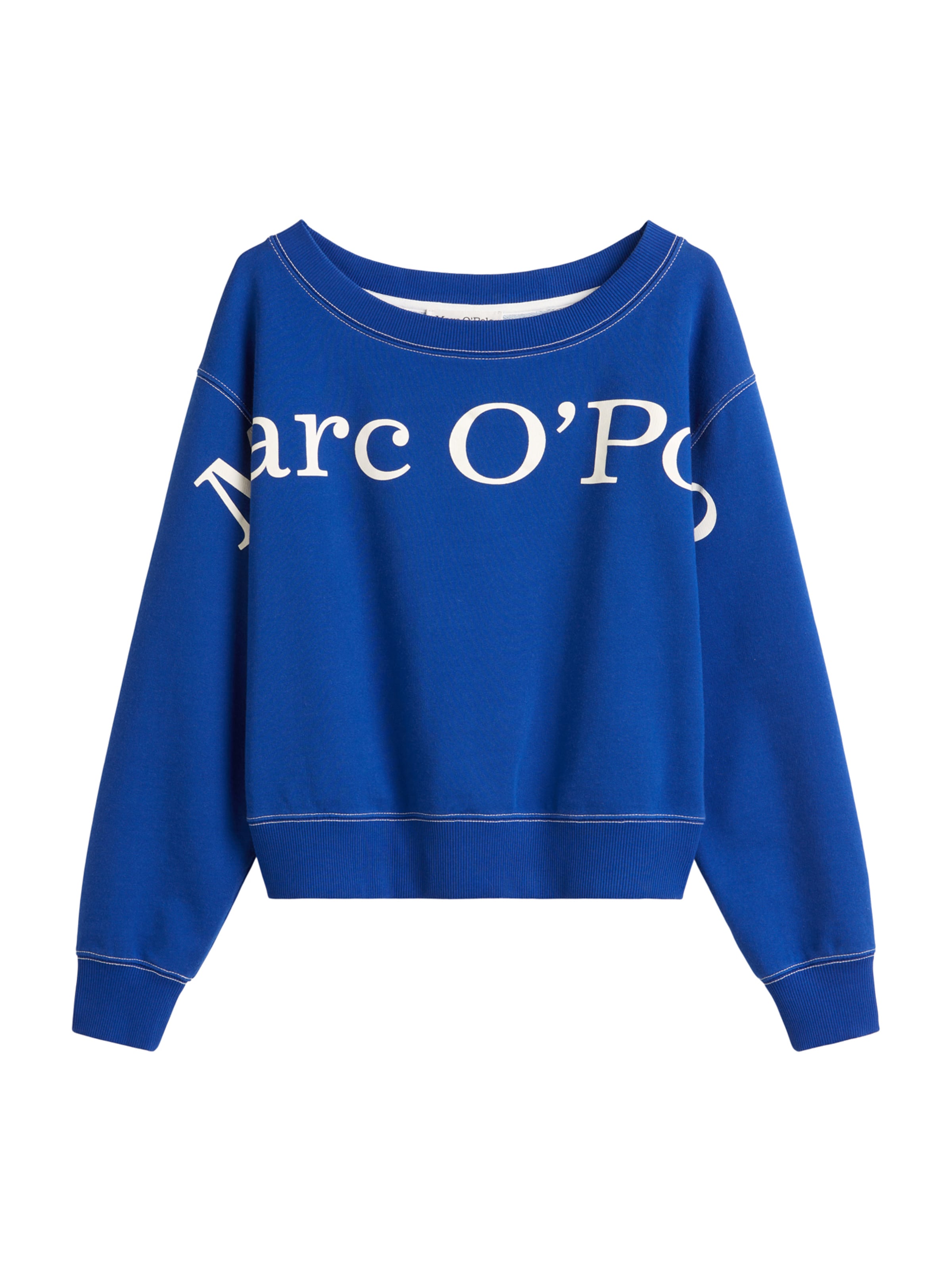 Marc O'Polo Sweatshirt in Blue: front