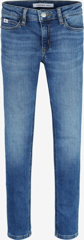 Calvin Klein JeansSlimfit Traperice - plava boja