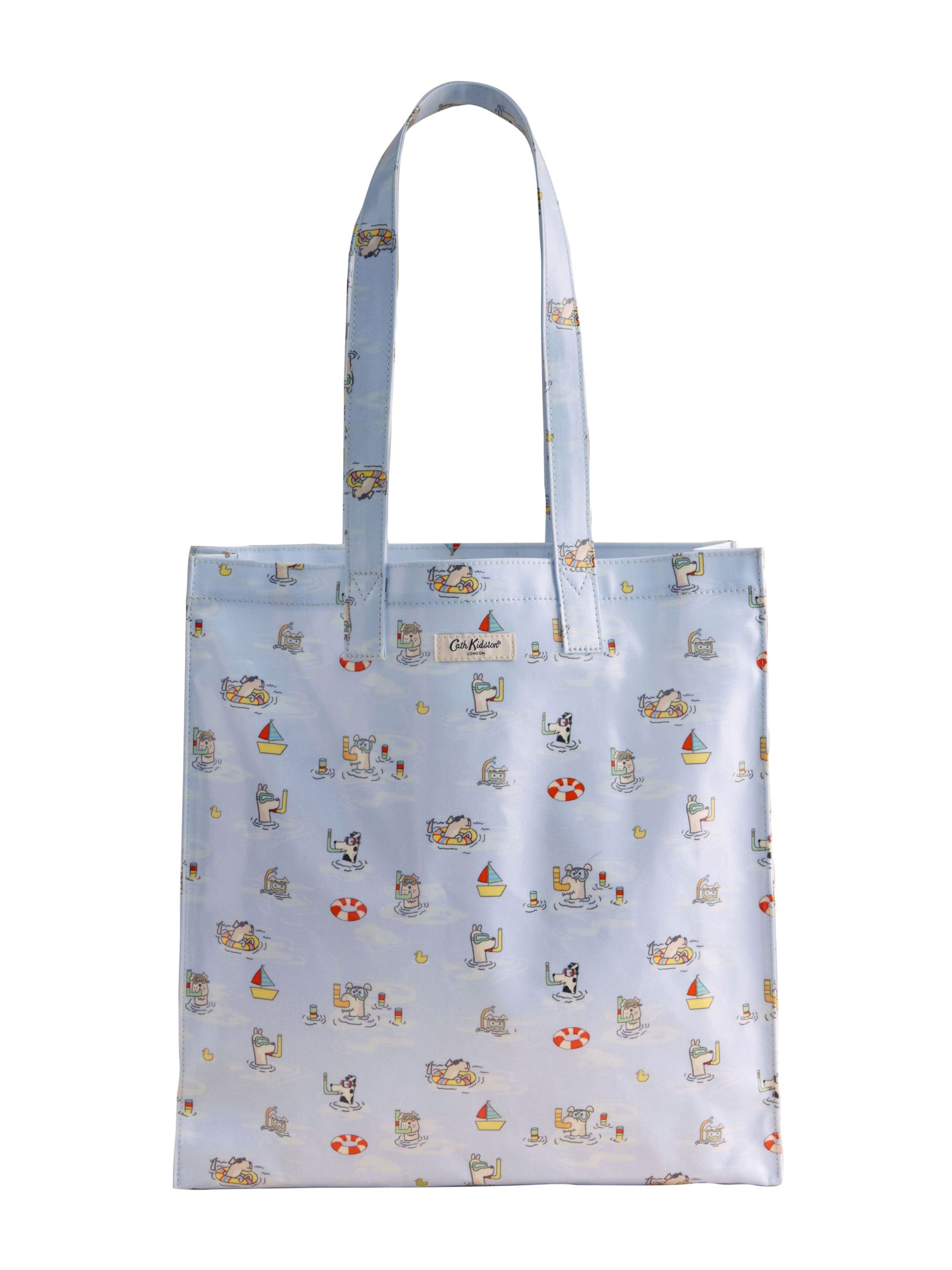 Cabas Cath Kidston en bleu : devant