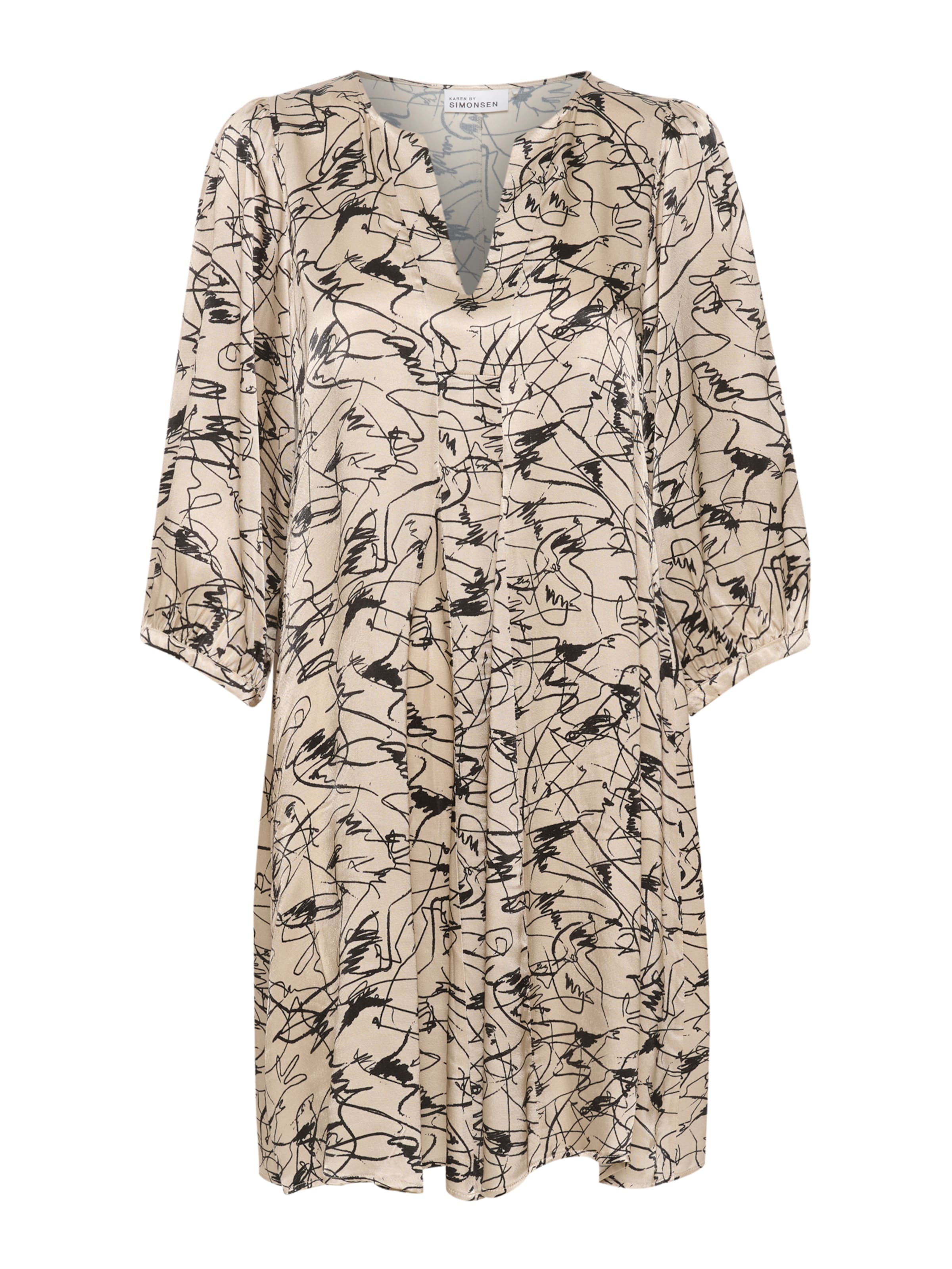 KAREN BY SIMONSEN Рокля 'Marbella' в бежово: отпред