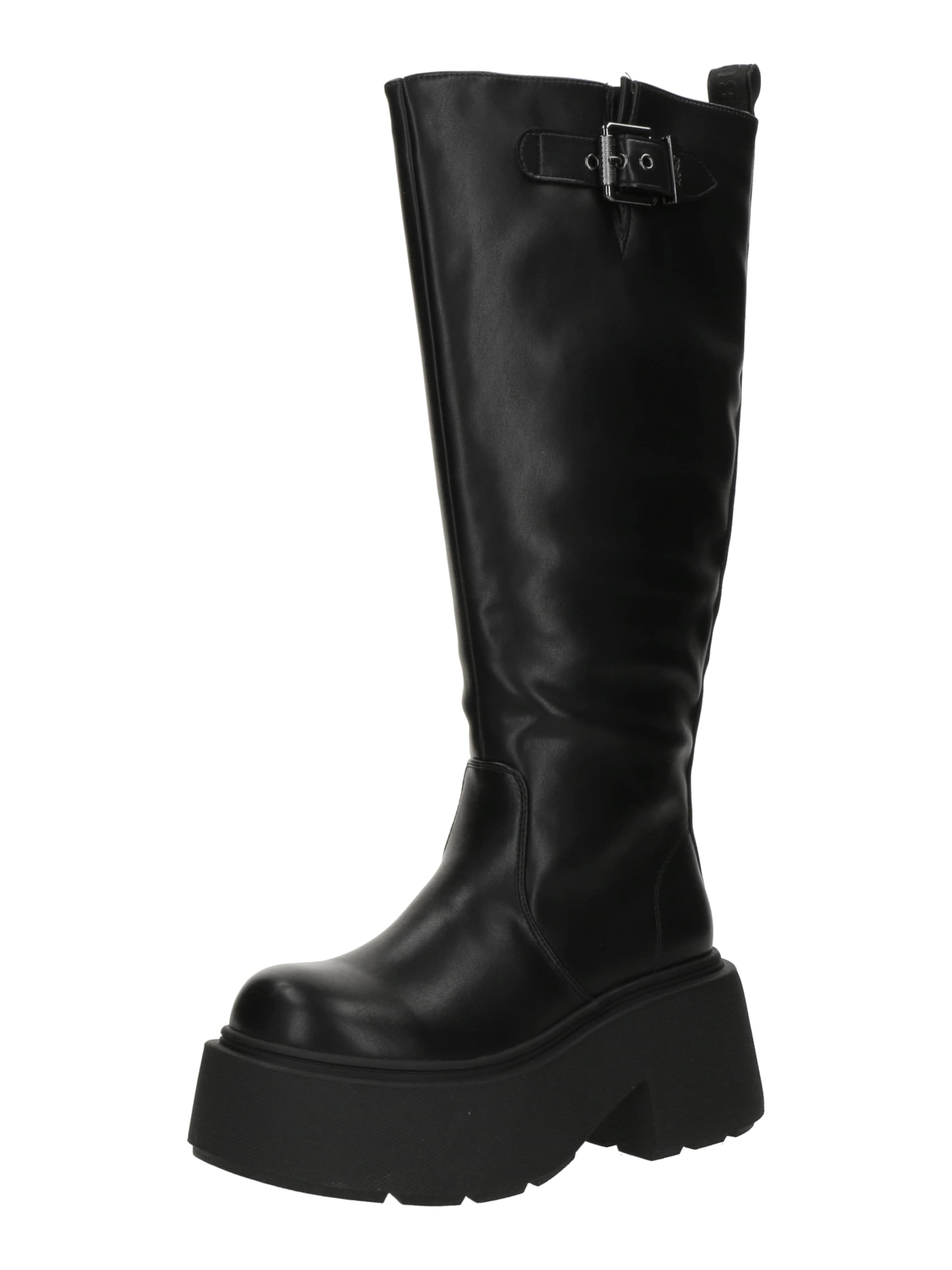 BUFFALO Stövel &#x27;VICIOUS&#x27; i svart: framsida