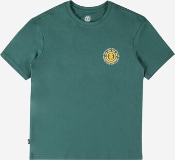 ELEMENT T-shirt i grön: framsida