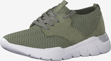 JANA Sneakers laag in Groen: voorkant