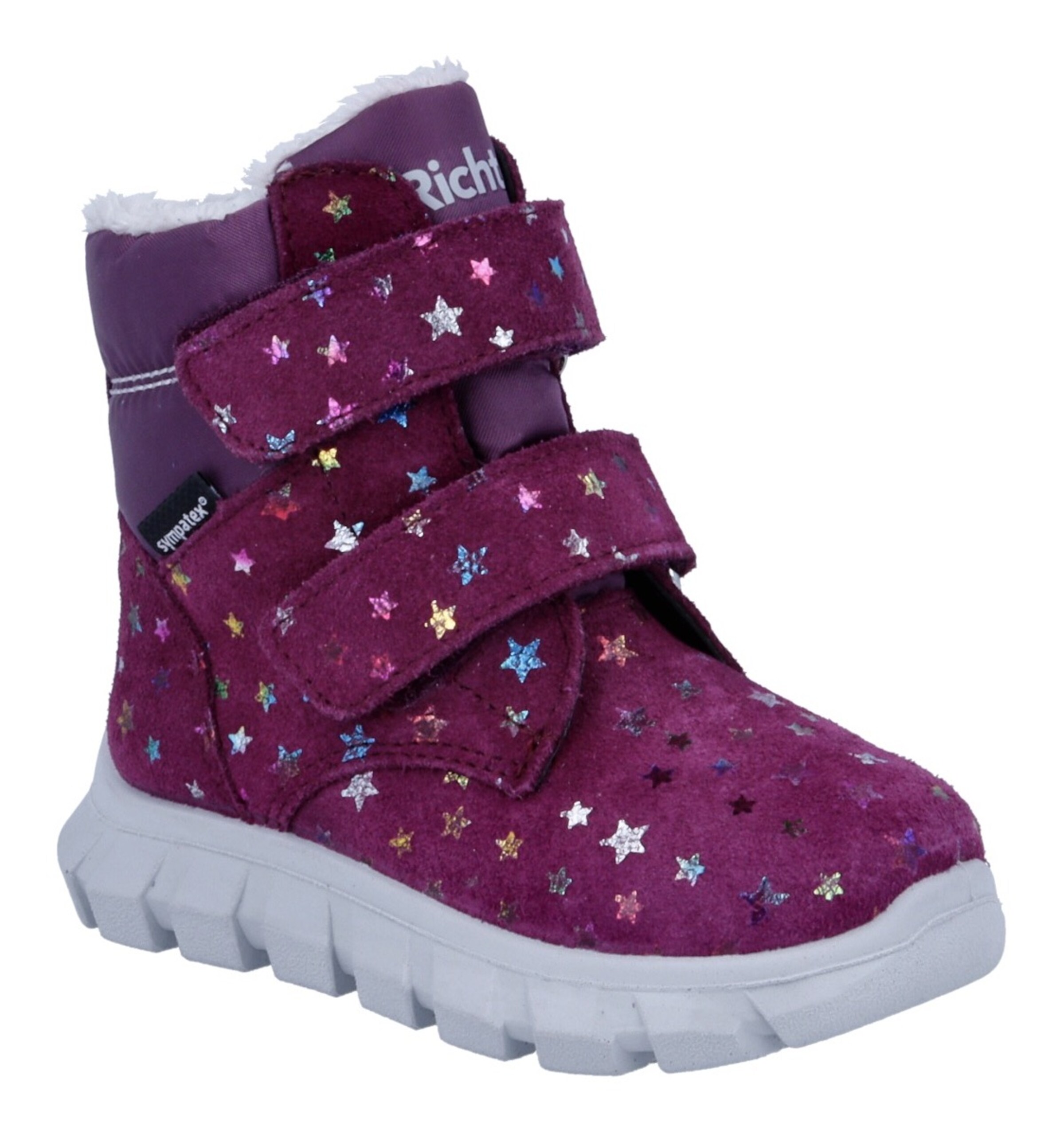 Richter Schuhe Boots in Purple