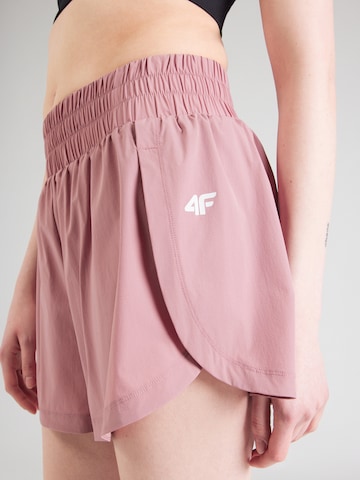 4F Regular Workout Pants in Pink