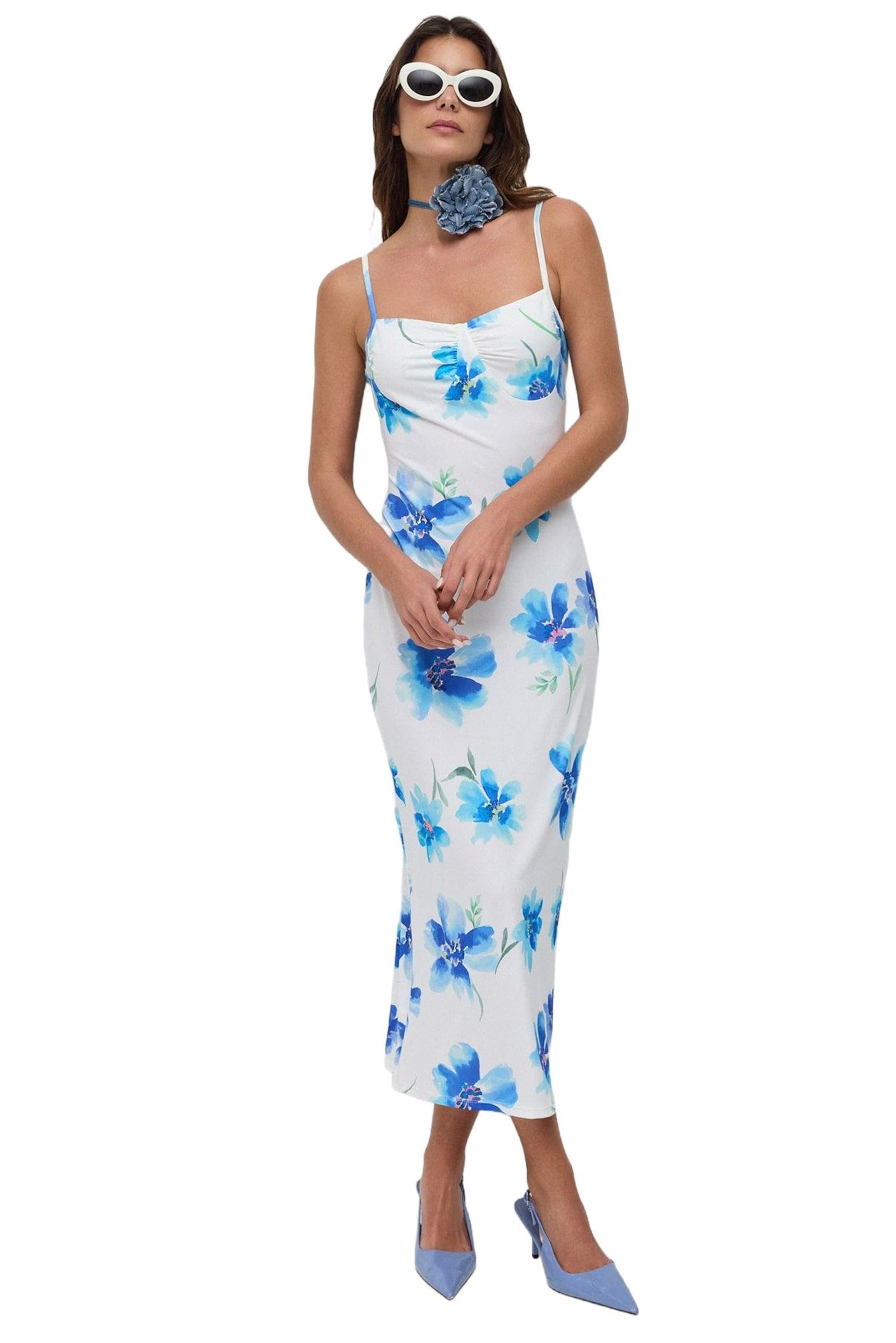 No Matter What Dress in White: front