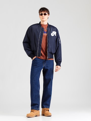 TIMBERLAND Majica 'ESTABLISHED 1973' | rjava barva