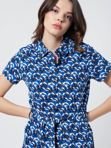 4funkyflavours Shirt Dress 'Could Heaven Ever Be Like This' in Blue