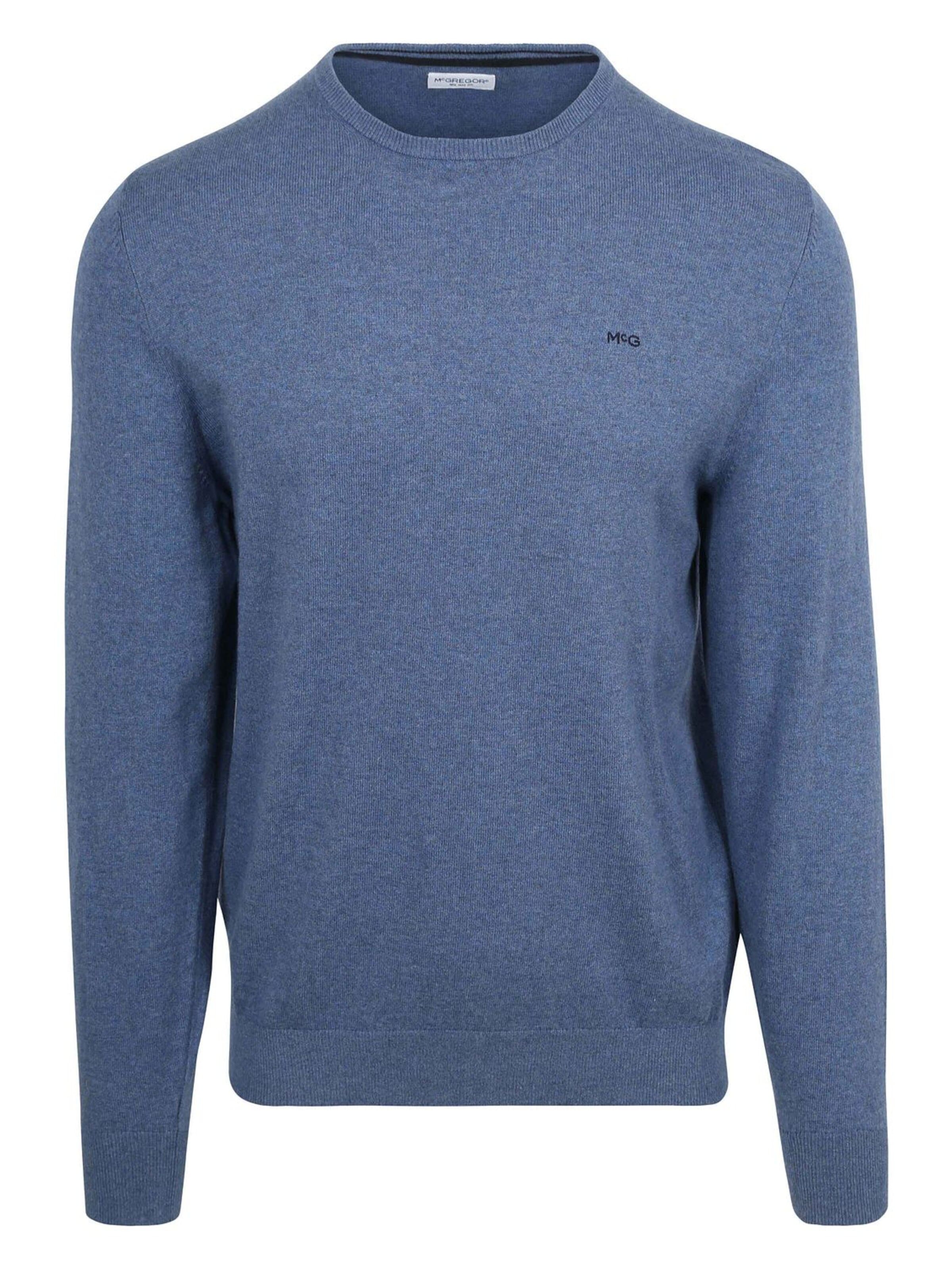 Pull-over McGREGOR en bleu : devant