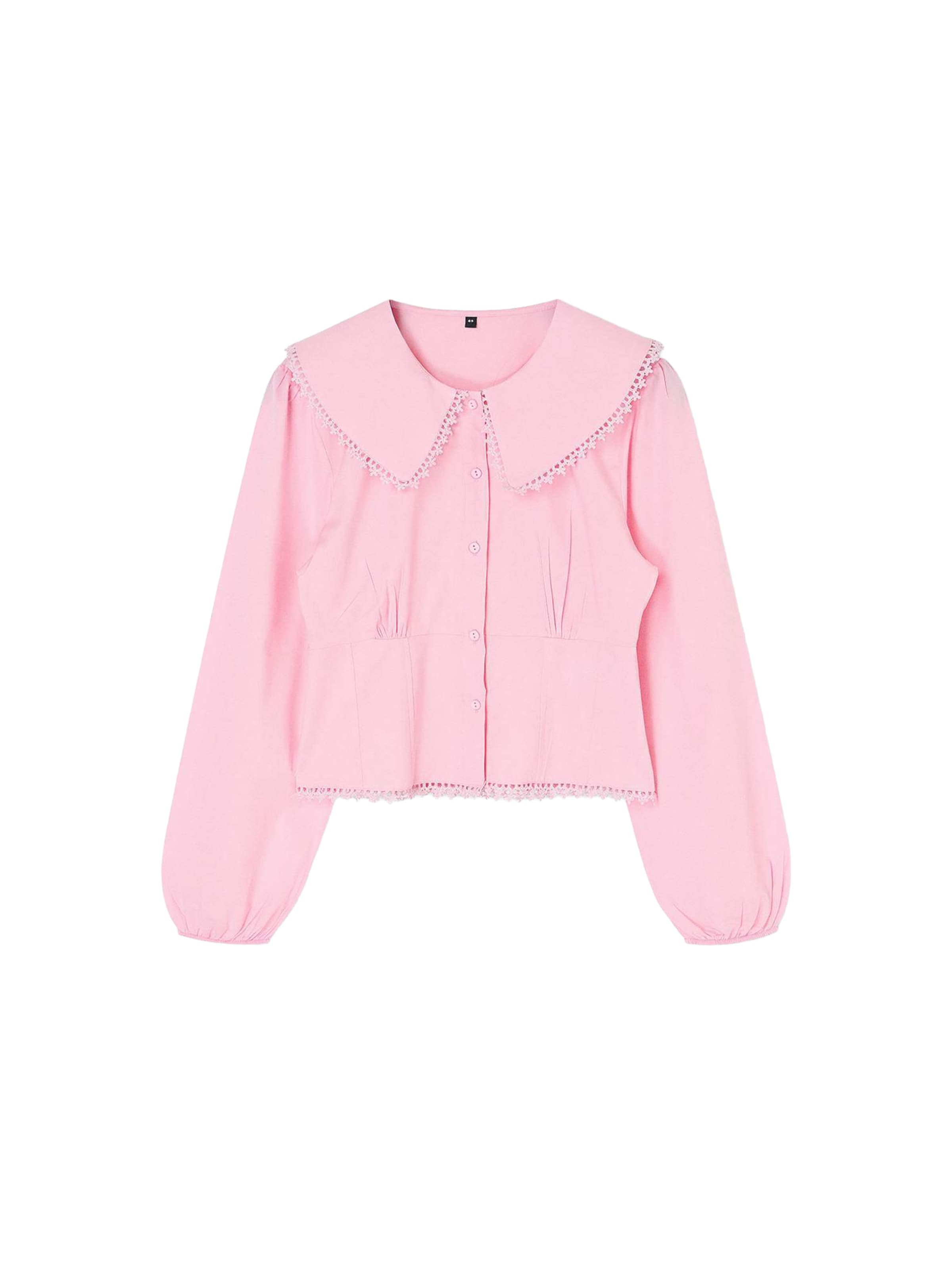 Trendyol Bluza | roza barva: sprednja stran