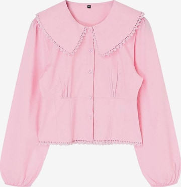 Trendyol Bluza | roza barva: sprednja stran