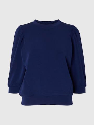 Sweat-shirt 'SLFTenny' SELECTED en bleu