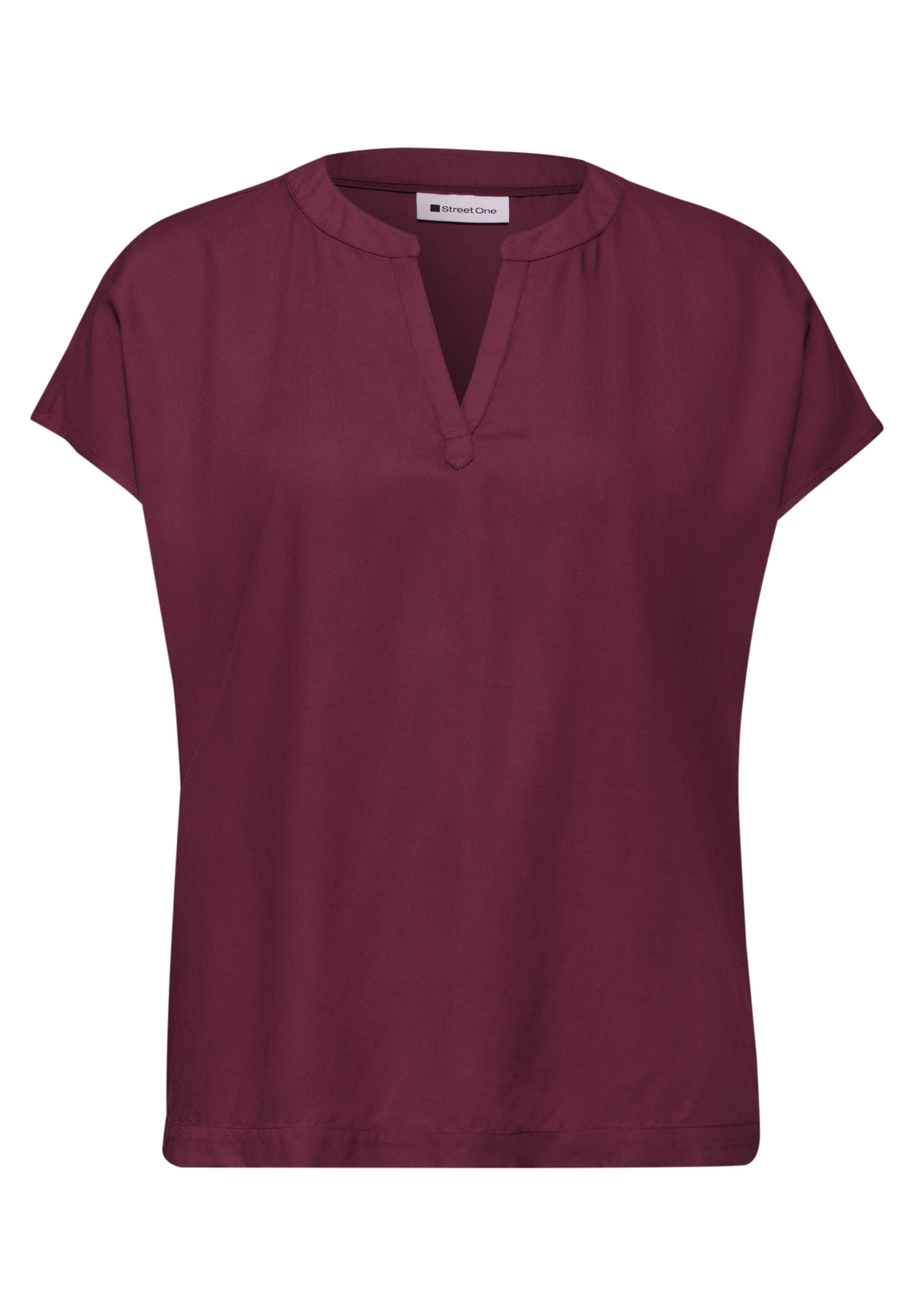 STREET ONE Bluse in Rot: Vorderseite