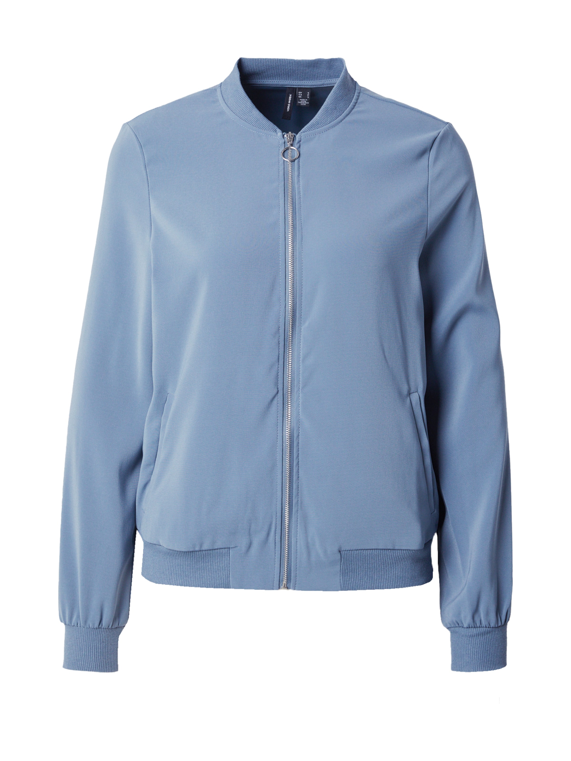 VERO MODA Φθινοπωρινό και ανοιξιάτικο μπουφάν 'VMCoco' σε μπλε: μπροστά