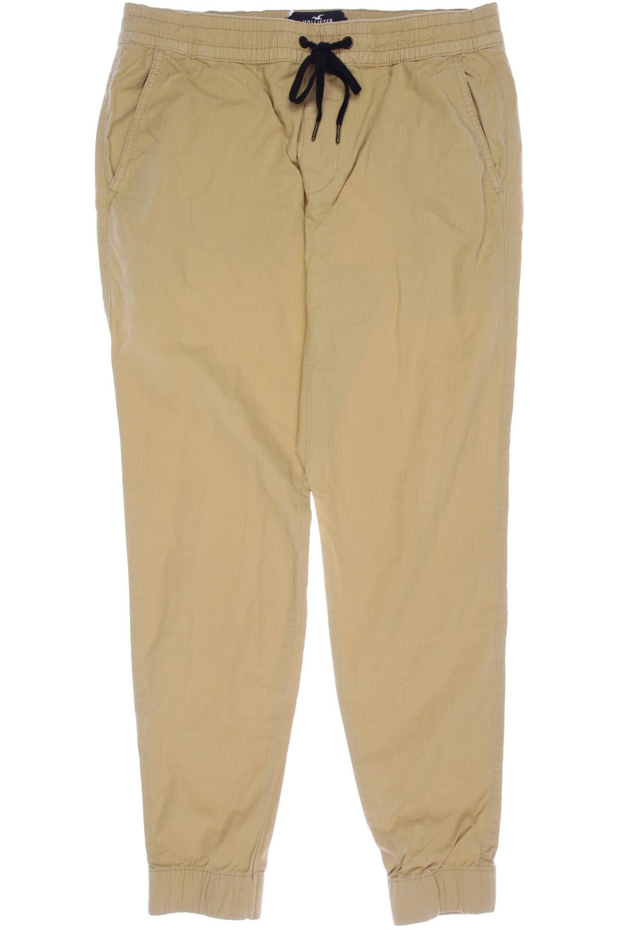 HOLLISTER Pants in 34 in Beige: front