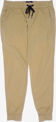 HOLLISTER Pants in 34 in Beige: front