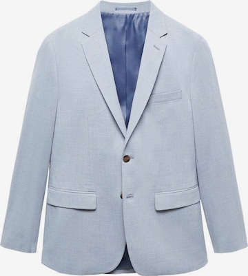 MANGO MAN Slim fit Suit Jacket 'Paris' in Blue: front